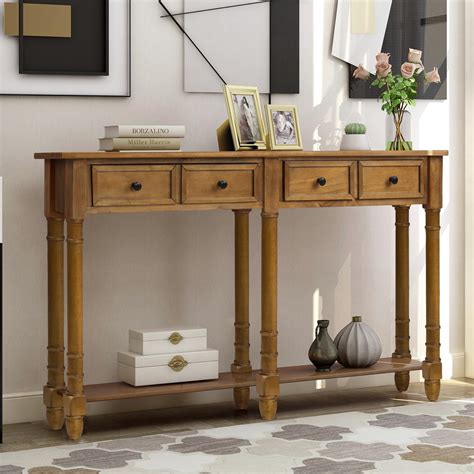 narrow entryway console table|narrow entryway table with drawers.